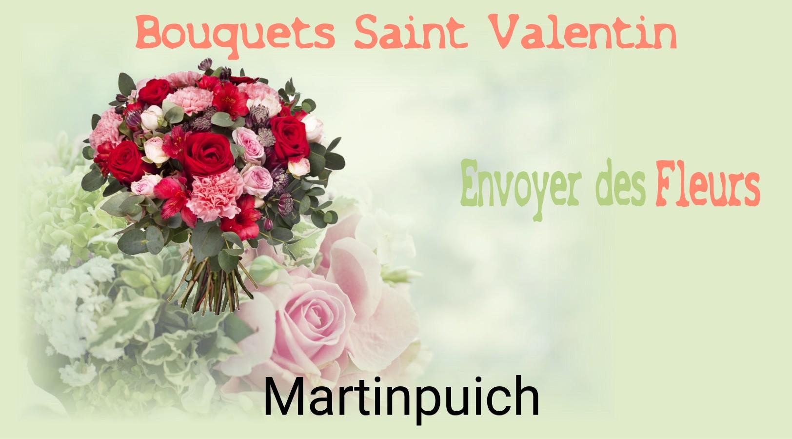Roses de Saint-Valentin livrées à Martinpuich
